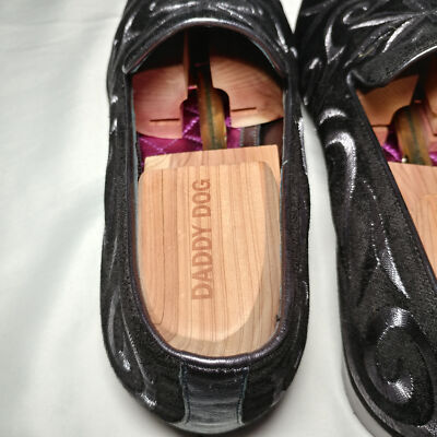 Donald Pliner Signature Black Embroidered Loafers Made in Italy Donald Pliner Signature Black Embroidered Loafers | Made in  main image 3