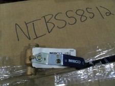 Nibco S-585-70 1/2" 600 Brass Full Port sweat ball valve