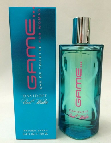 Davidoff Cool Water Game Perfume Women 3.4 oz /100 ml Eau De Toilette Spray  | eBay