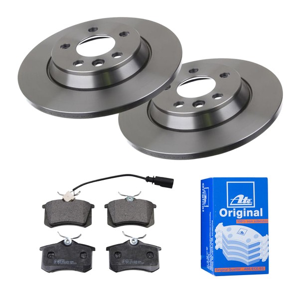 ATE Bremsscheiben Ø294MM + BremsbelÄGe Hinten FÜR VW Sharan Seat Alhambra-image