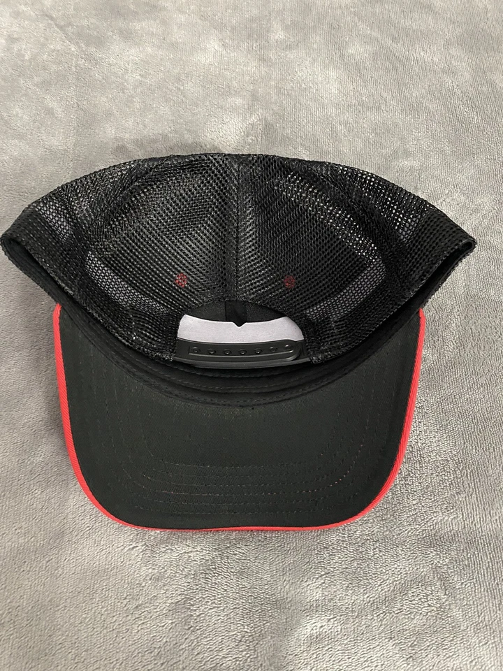 МАЙАМИ ОГАЙО РЕТРО КЛАССИЧЕСКИЕ ИНДЕЙЦЫ КРАСНОКОЖИЕ REDHAWKS ЛОГОТИП ВОДИТЕЛЬ ГРУЗОВИКА ШЛЯПА КЕПКА НОВЫЙ! - Изображение 4 из 4