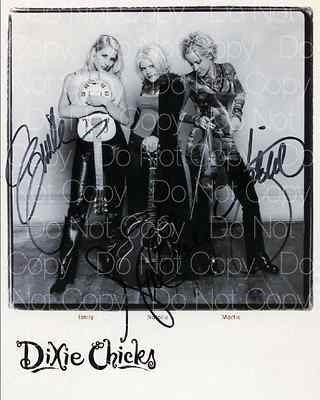 Dixie Chicks signed country signer 8X10 photo picture poster