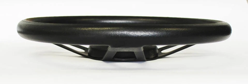 Volante negro GMC Truck Grant 74-94 con radios negros 13 3/4" tapa GMC Foto 3 de 4