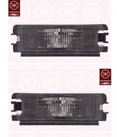 NEU Nummernschildlampen - L/R - Passt FüR Dacia Logan II 2008-2018 X2