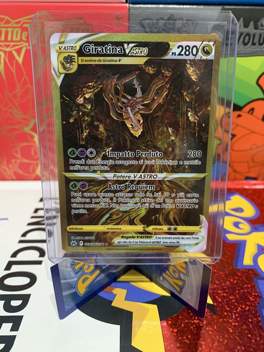 Card Pokémon Giratina-v-astro (gg69/gg70) V-star Original