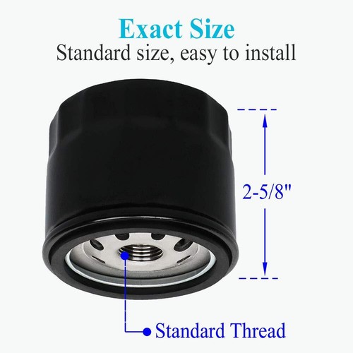 2 Pack 12 050 01-S Oil Filter for Kohler Engine Lawn Mower Troy Bilt Bronco 1... - Picture 7 of 7