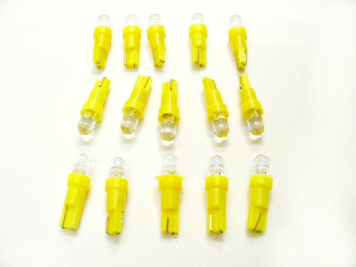 15 Assorted LED Domes Instrument Panel Dashboard Lights Bulbs BA9S 53