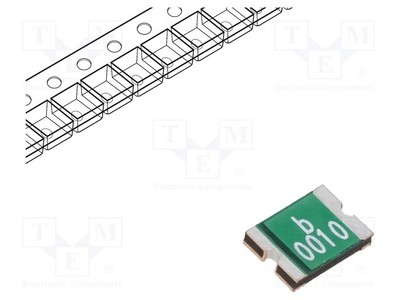 Fuse: PTC Polymer 100mA Walking: 1812 Imax: 100A 0ZCG 0ZCG0010FF2C SMD Polymers