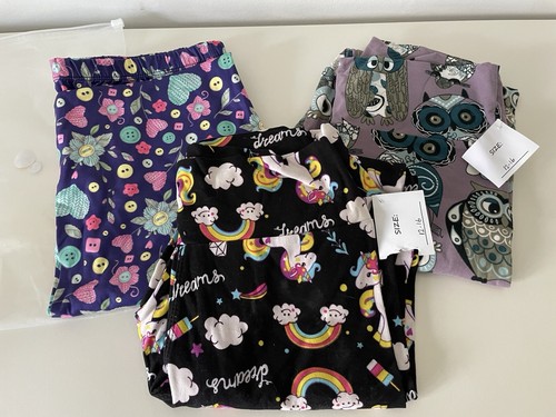 3 x Kizzy Casual Leggings Size 12-16 BNWT , Unicorn, Owl, Hearts, Like LLL