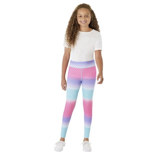 Eddie Bauer Youth 3-Pack Bottom Set, Pink Blue Purple Mermaid, Size XS - Picture 2 of 7