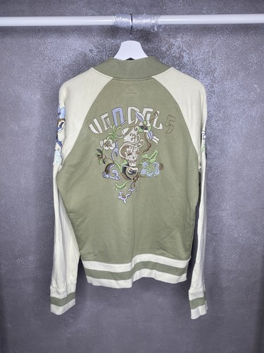 Diesel Vintage Zip Cotton Jacket Big Logo Y2K Streetwear Size L - Picture 2 of 7