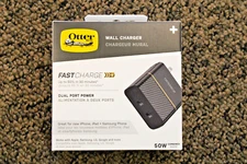 New Otterbox Fast Charge USB-C Dual Port Wall Charger - 20W & 30W Ports