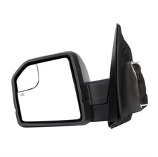 Driver Side Rear View Mirror Fits 2015-2018 Ford F-150 Power Heated Turn Signal
