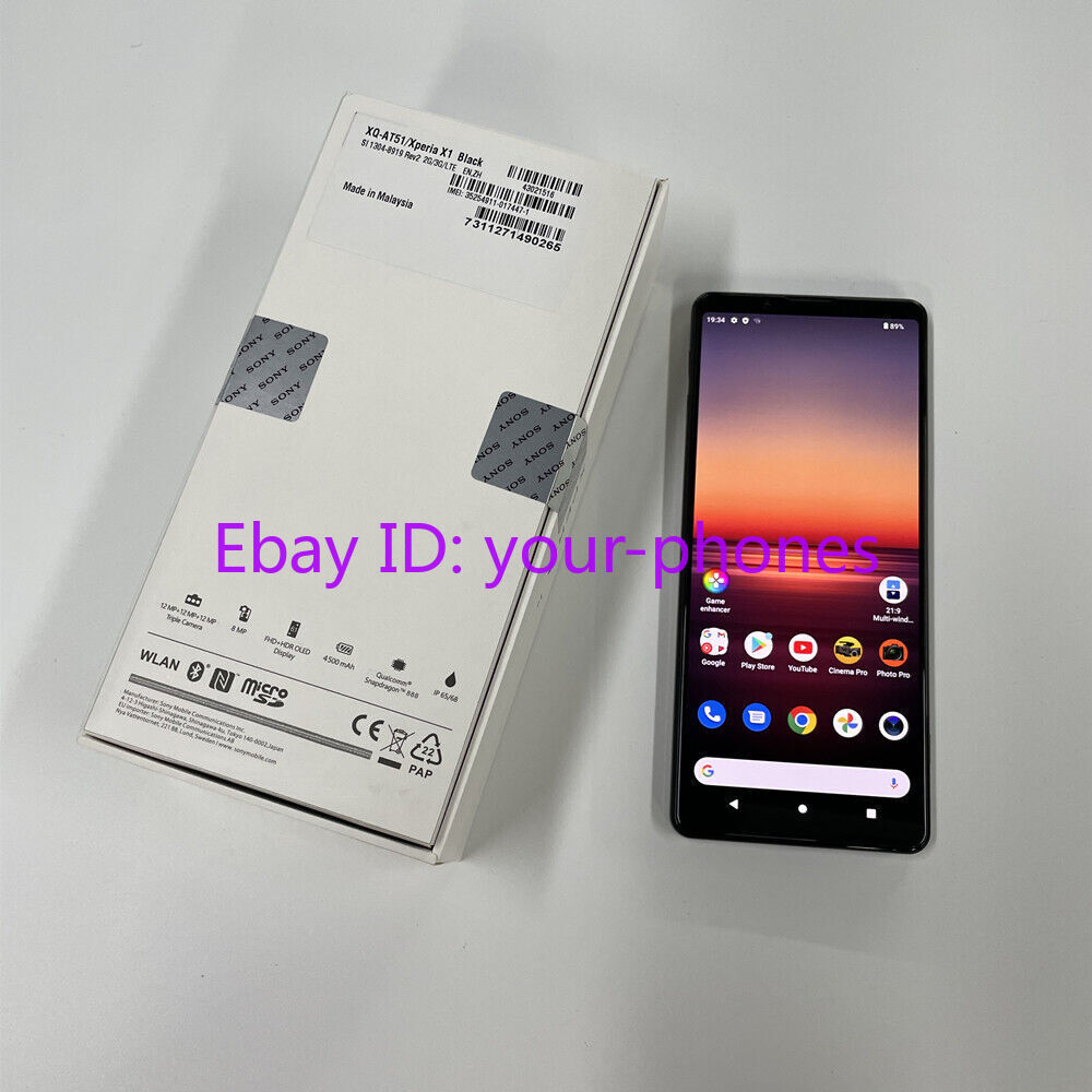 Sony Xperia 1 II - 256GB - Black (Unlocked) (Single SIM) for
