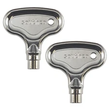 SOUTHCO KEY E3-3-1, #4 Key, 7 mm Triangle Head Style, Cam Latch Key, 2 PACK
