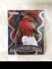 Xander Bogaerts 2022 Panini Prizm Illumination White Wave SP #IL-11 Red Sox