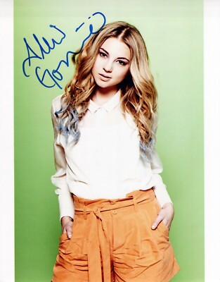 Allie Gonino glamour shot autographed photo signed 8x10 #2 | eBay