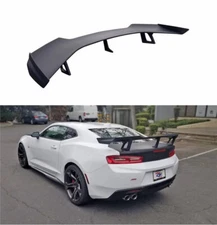 For Chevy Camaro 2016-2024 ZL1 1LE Style Rear Trunk Spoiler Wing MATTE BLACK