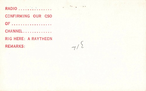 Vintage USA CB-Funkgerät KDE 1319 Twin Lakes Georgia QSL Karte - Bild 2 von 2