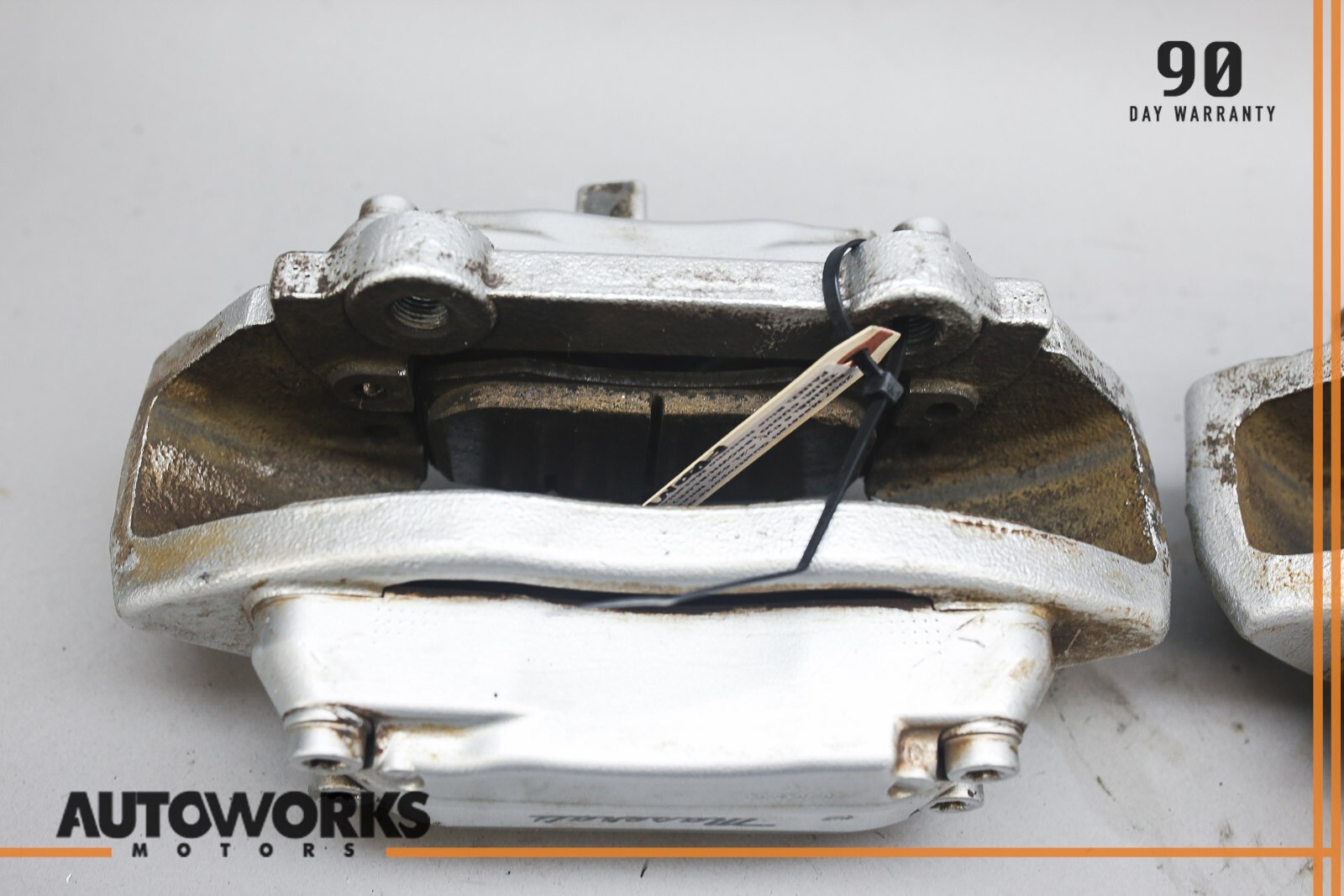 05-08 Maserati Quattroporte M139 Front Right & Left Brake Caliper Brembo Set OEM