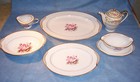 NORITAKE ROSETTA 5285 Porcelain 83 Pc 12 Place Set Table Serving Plates Dishes — photo 3