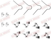 Quick Brake 109-1030 ZubehöRsatz, Scheibenbremsbelag FüR Toyota
