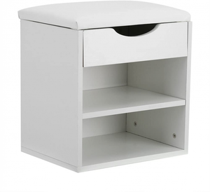 Armoire à Chaussures à Coussin de Siège, Banc Rangement pour à...