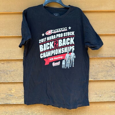 Maxima Racing Oils NHRA 2017 Pro Stock Championship Black T-shirt