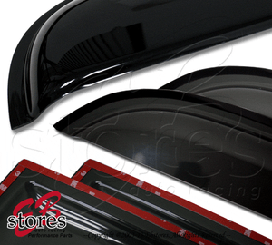 Vent-Shade-Outside-Mount-2-0mm-Window-Visor-Sunroof-5pc-Chevrolet-Suburban-73-91