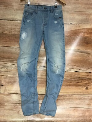 G-Star Raw hellblaue 3D Slim Fit Jeans