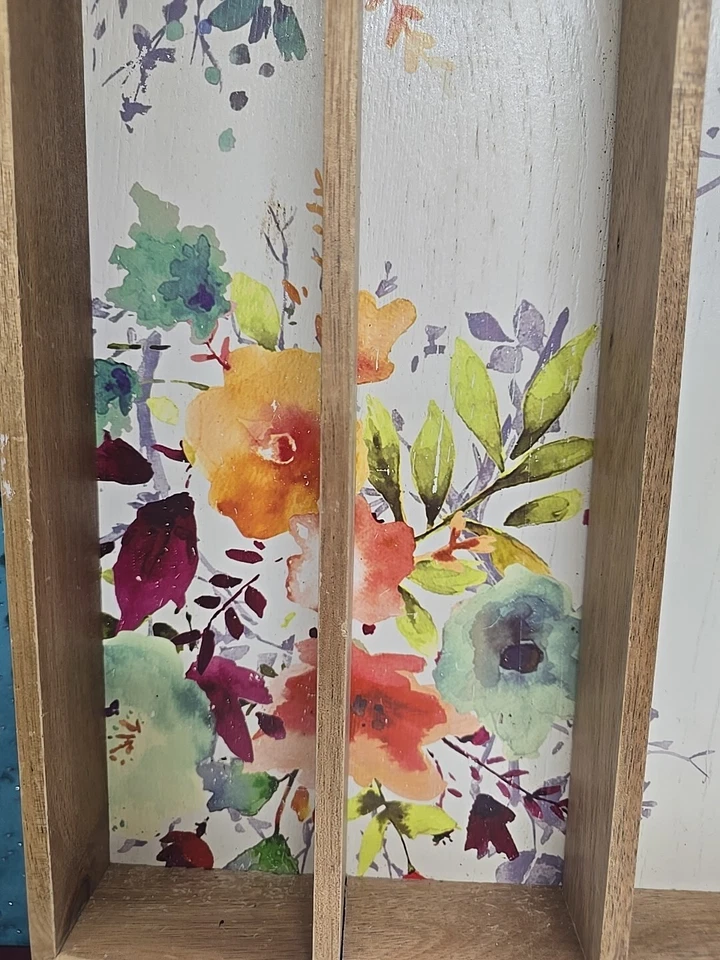 Bandeja de cubiertos de madera The Pioneer Woman Willow 18" X 13" Foto 3 de 4