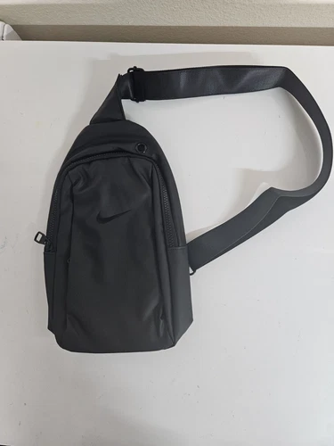 Nike Sportswear Essentials Sling Bag Unisex Sport Pack Backpack With Hard Shell - Picture 9 of 15