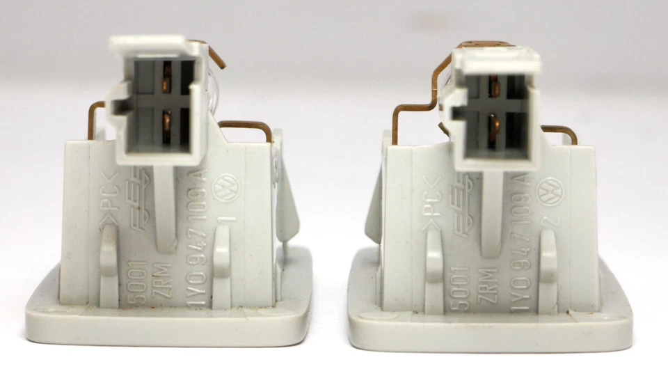 Juego de luces de visera domo parasol 03-10 VW Beetle convertible genuino 1Y0 947 109 A Foto 4 de 4