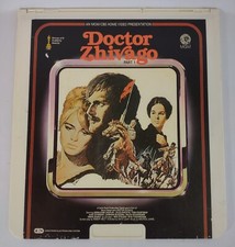 Doctor Zhivago Part 1 CED Video Disc Movie, Untested
