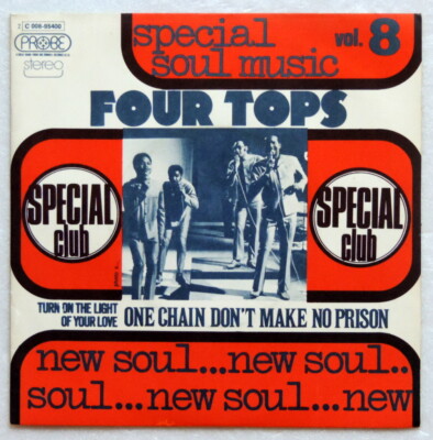 SOUL, DISCO // FOUR TOPS one chain don't make no prison (1974) 7'',45T/ SP (FR)