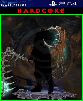 Diablo 3 Ps4 - Fully Modded HARDCORE Set - Crusader