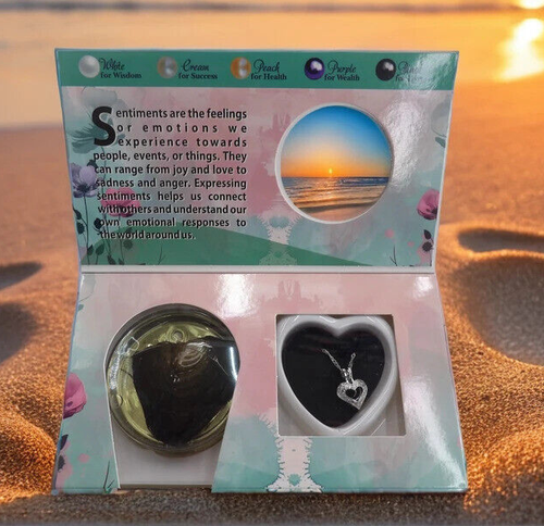 Verschiedene Perlenketten Wunsch Liebe Perlen Set Geschenkbox - Bild 23 von 25