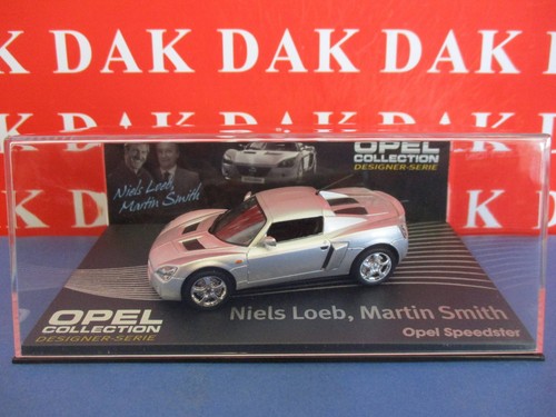 Die cast 1/43 Modellino Auto Opel Speedster Silver 2000-2005 - Foto 4 di 4
