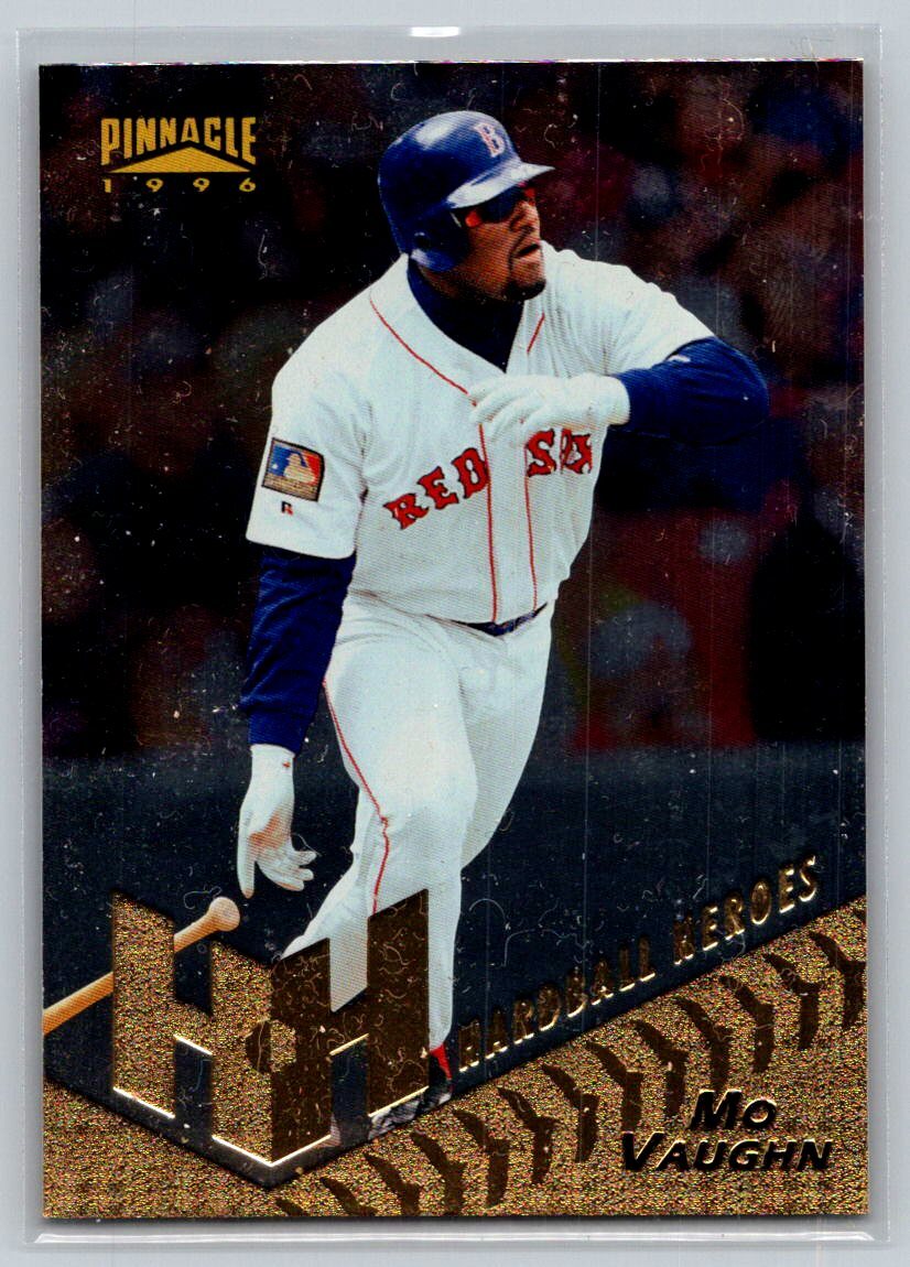 💎1996 Pinnacle Baseball Foil #261 Mo Vaughn - Boston Red Sox💎