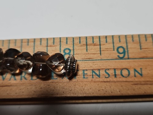 Jay King DTR DRT Sterling Silver Smoky Quartz Bead Necklace Bracelet Earrings - Picture 8 of 14