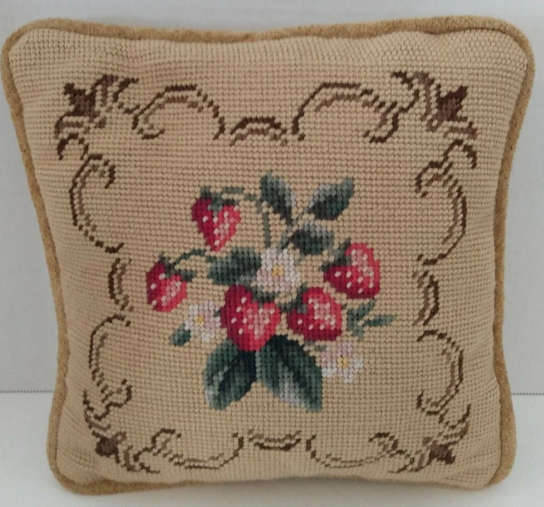 Small hotsell needlepoint pillows