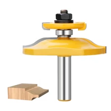 3pcs Router Bits Raised Panel with Back Cutter 1/2-Inch Shank Wood Milling Tool