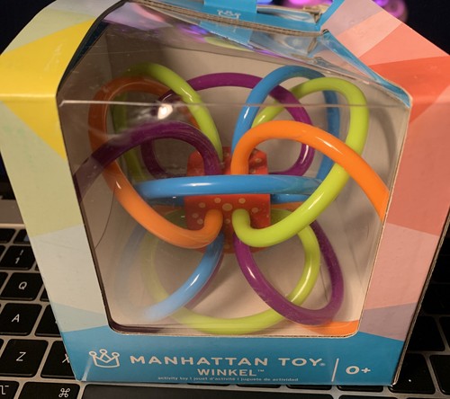 Manhattan Toy Winkel Rattle & Sensory Teether Toy