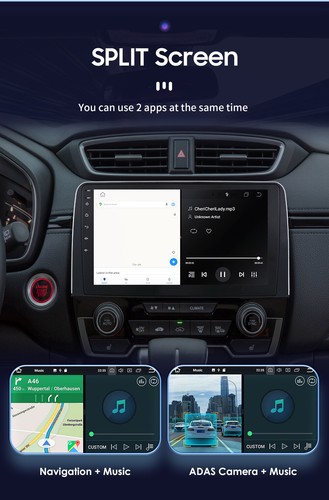 10"Android 14 Autoradio GPS Navigation Carplay DAB WIFI For Honda CRV CR-V 17-21 - Picture 13 of 14