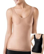 SPANX Cami Top 337 Slimplicity Scoop Neck Slimming Compression Shapewear NWT