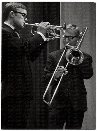 Gert Mähler, Im Jazzkeller, Original-Foto um 1960