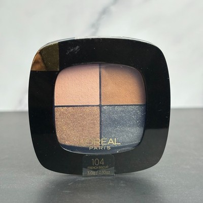 L'Oréal Paris Colour Riche Eye Pocket Palette Eye Shadow, French Biscuit 104 NEW