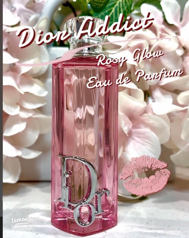 Dior Addict Rosy Glow EDP 1.7 oz 50 ml Brand New+ 2 Free Fragrance