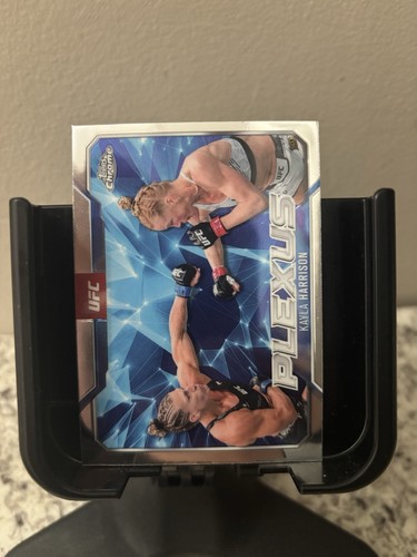 2025 Topps Chrome UFC Plexus Kayla Harrison [Red Refractor] #PLX-2 card