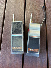 Midland 13-700 CB Handheld Radios Pair 1W Analog 3-Ch Black 1972